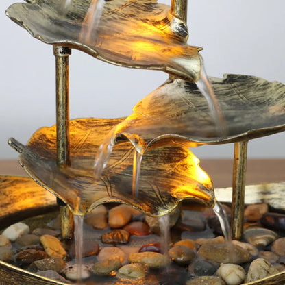 Petzrella Mini LED Katzen-Wasserfallbrunnen