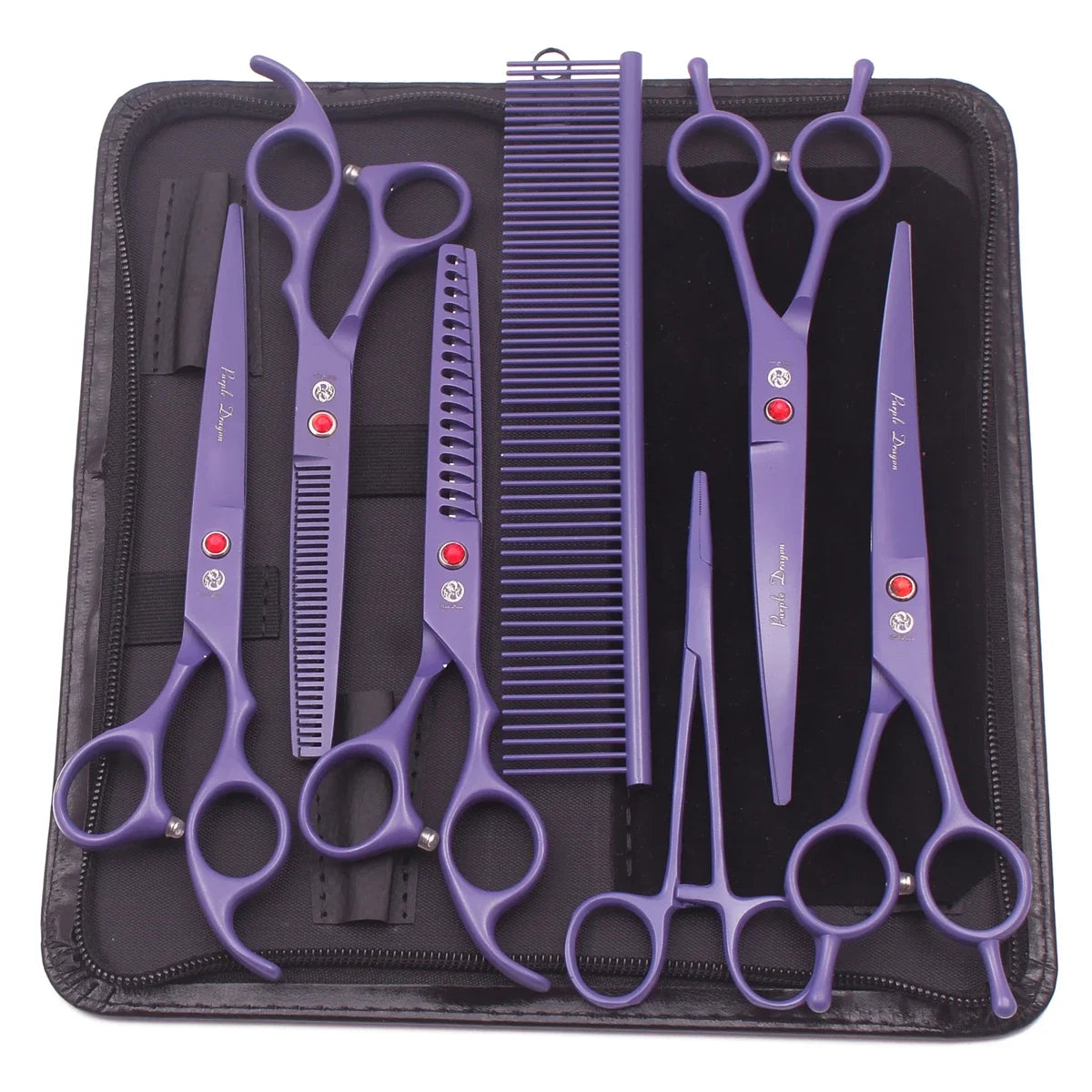 Professional Dog Grooming Scissors Set