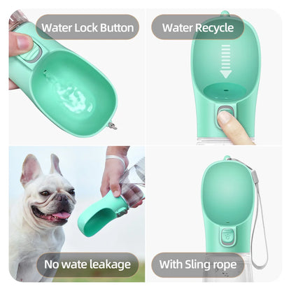 Petzrella Portable Pet Water Bottle for Dogs & Cats