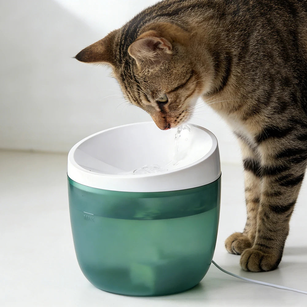 Petzrella 3L Automatic Cat Water Fountain with Filter & Quiet Pump
