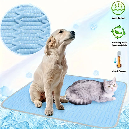 Petzrella Ice-Cool Summer Pet Cooling Mat for Cats & Dogs