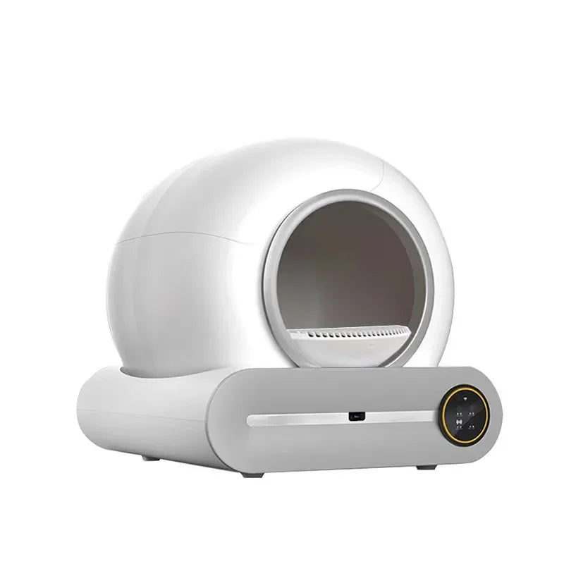 Petzrella 65L smarte, selbstreinigende Katzentoilette mit App-Steuerung und Ionen-Desodorierer