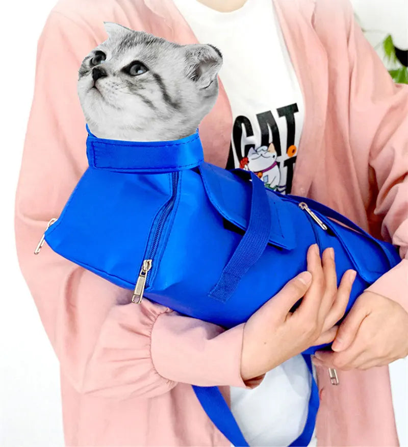 Foldable Breathable Cat Carrier Backpack
