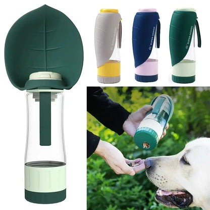 Portable Dog Water Bottle – Leak-Proof Travel Dispenser