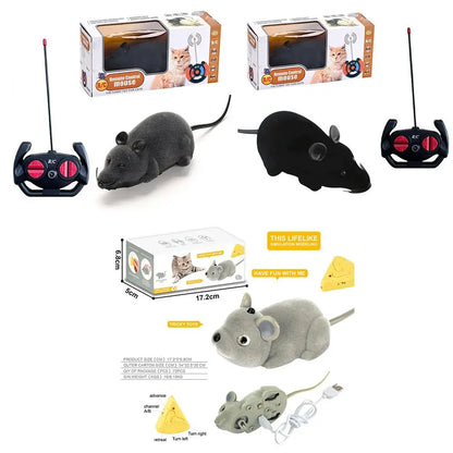 Remote Control Simulation Mouse Toy for Cats