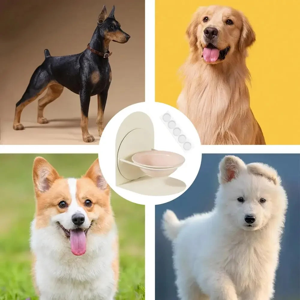 Ceramic Elevated Pet Bowl