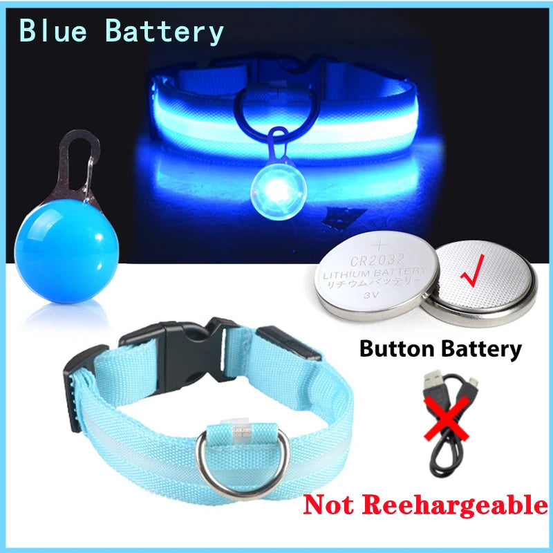 LED Light-Up Safety Collar