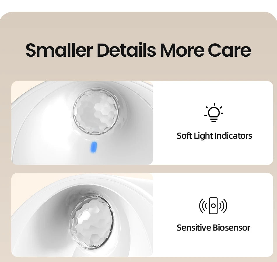 ROJECO Smart Cat Litter Deodoriser 4000mAh Cat Odor Purifier