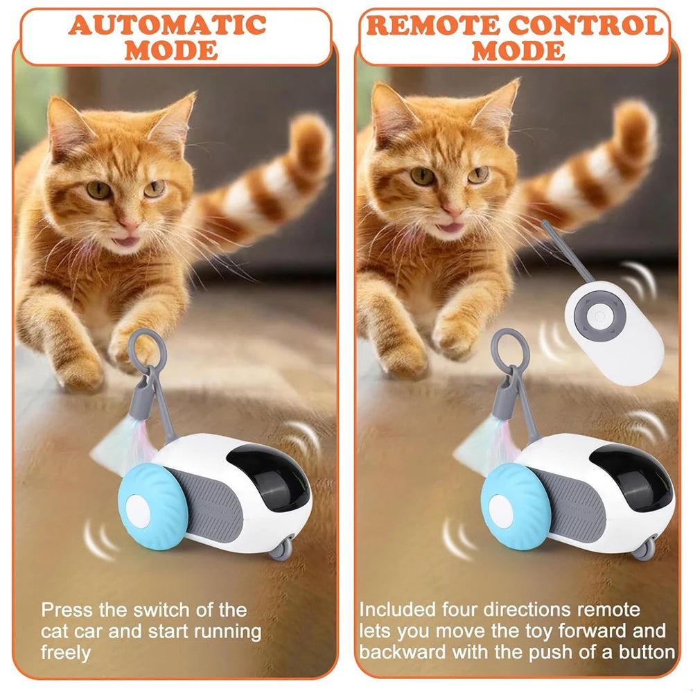 Smart Interactive Cat Toy Car