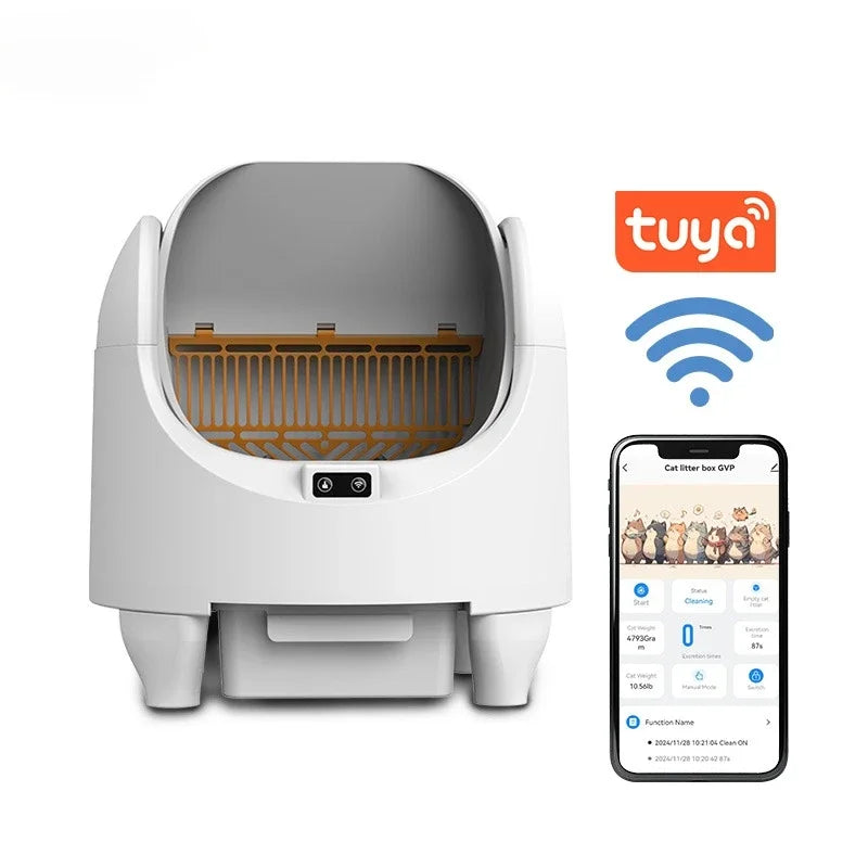 Tuya Smart Automatic Self-Cleaning Cat Litter Box