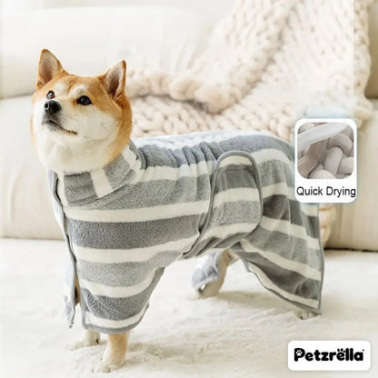 Petzrella Dog Bathrobe
