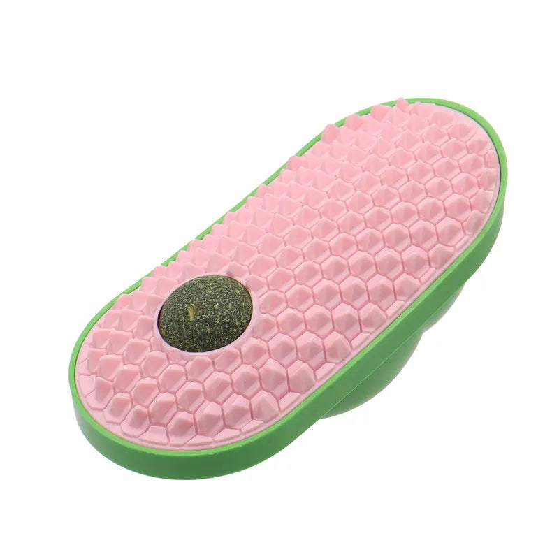 Petzrella Catnip Scratch & Teaser Ball Toy for Cats
