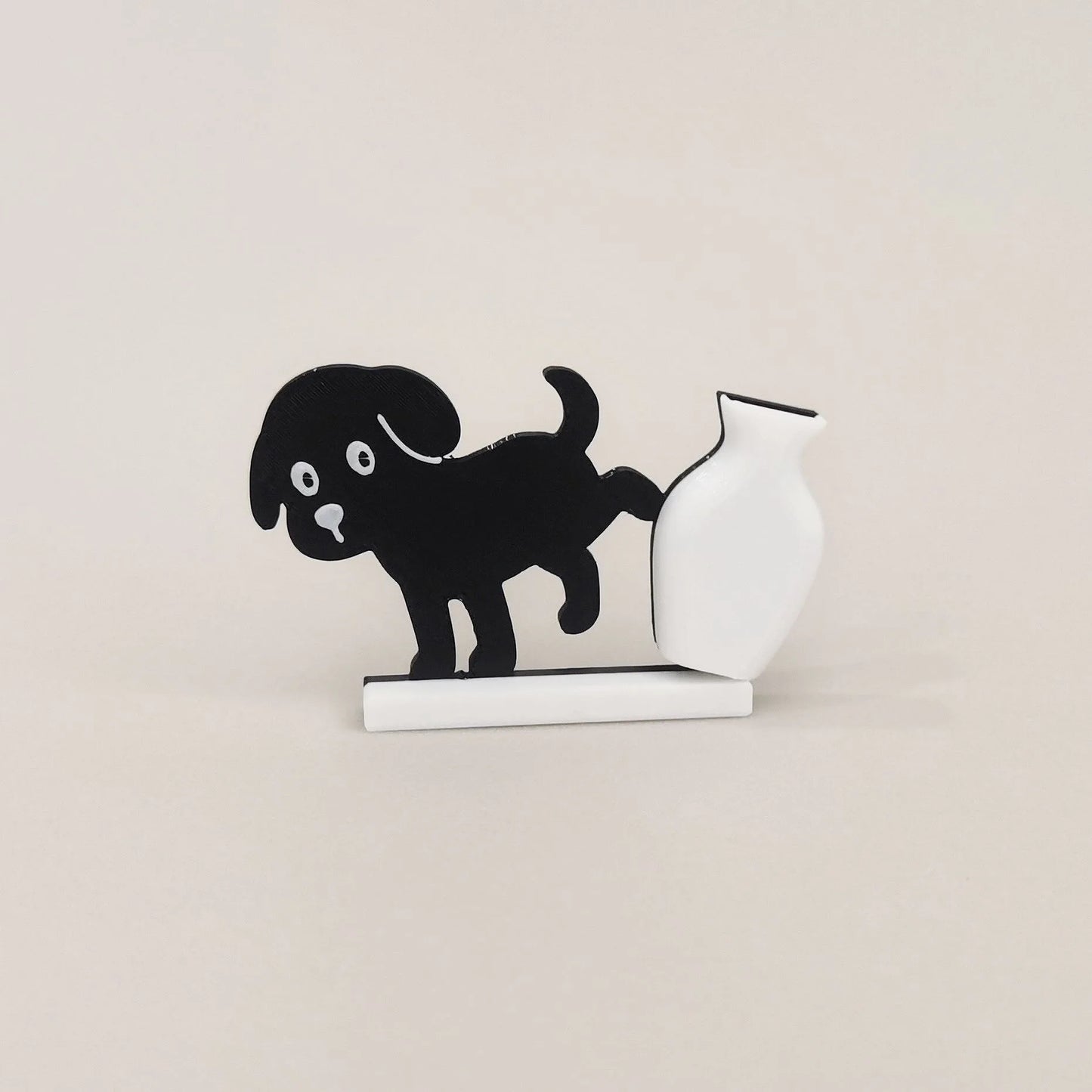 Cat & Dog Magnetic Vase Fridge Decor