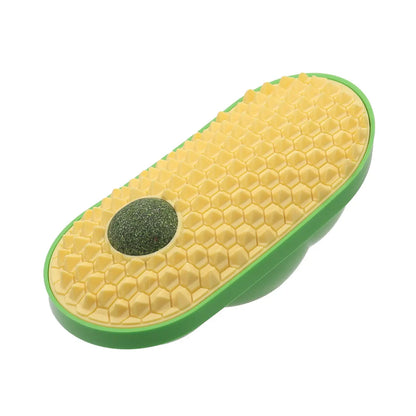 Petzrella Catnip Scratch & Teaser Ball Toy for Cats