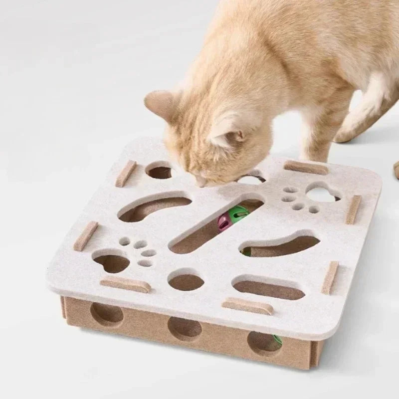 Square Puzzle Toy for Cats