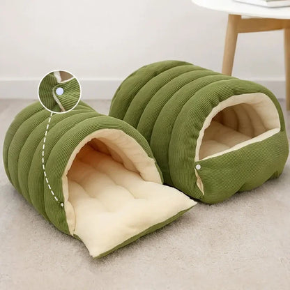 Petzrella Plüsch Kuschelkatzenbett