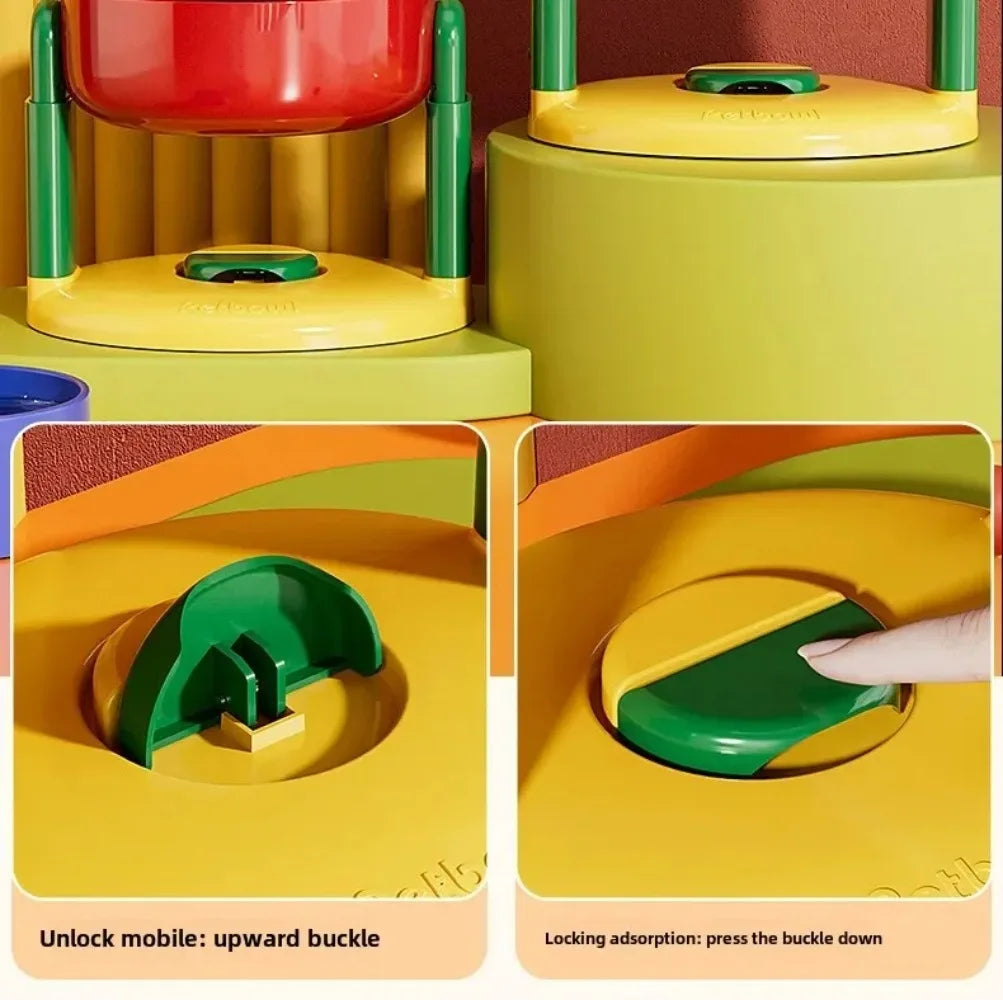 Petzrella Verstellbarer Doppelnapf – Klappbares Napf-Set
