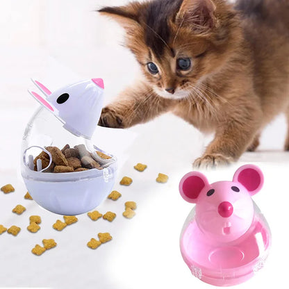 Petzrella Interaktives Slow-Feeder-
Puzzlespielzeug für Katzen & Hunde