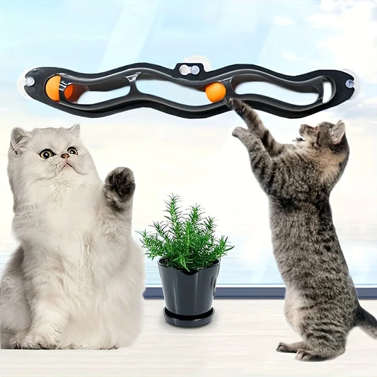 Petzrella Suction Cup Cat Track Toy