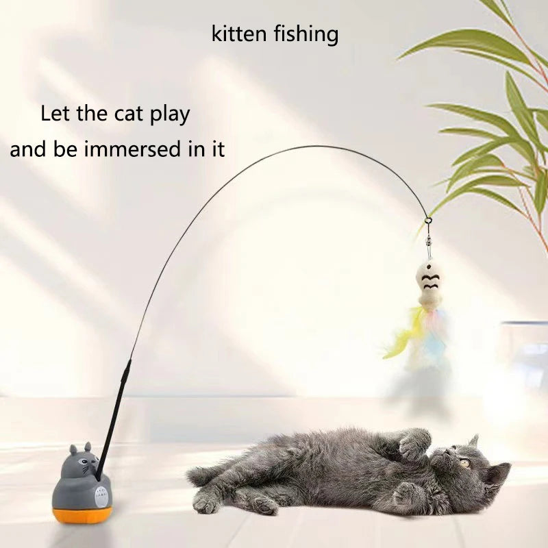Petzrella „Kitten Fishing“ – selbstspielende Katzenangel