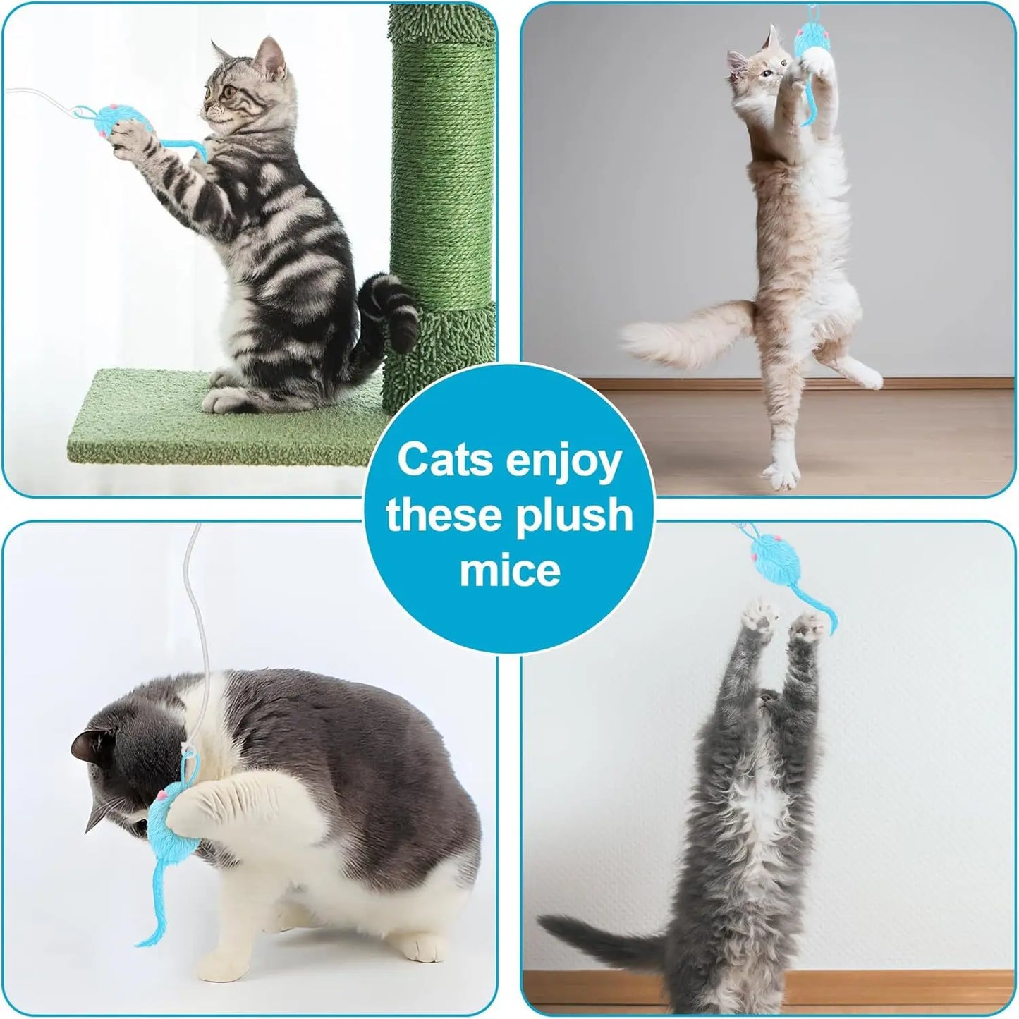 Door-Mounted Interactive Cat Teaser