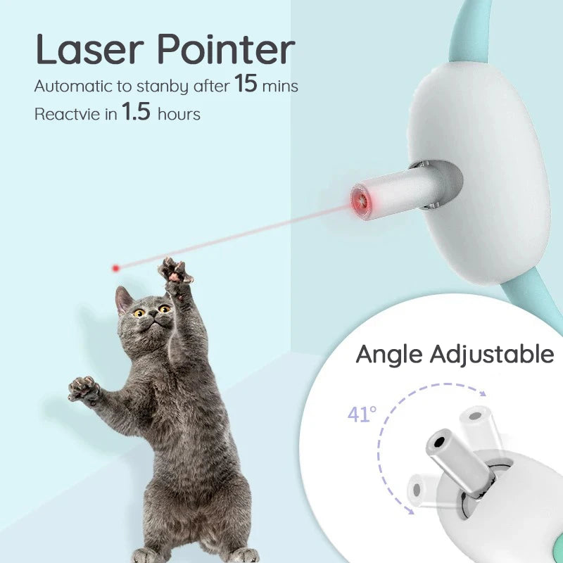 Wearable Laser Collar Toy for Cats