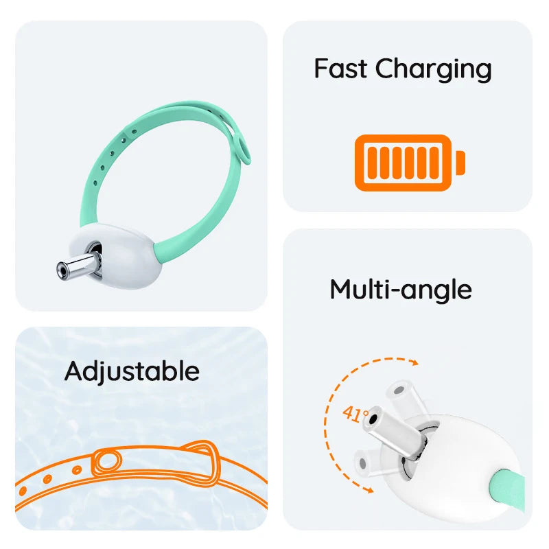 Wearable Laser Collar Toy for Cats