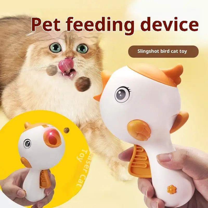 Automatic Cat Toy with Food Dispenser
