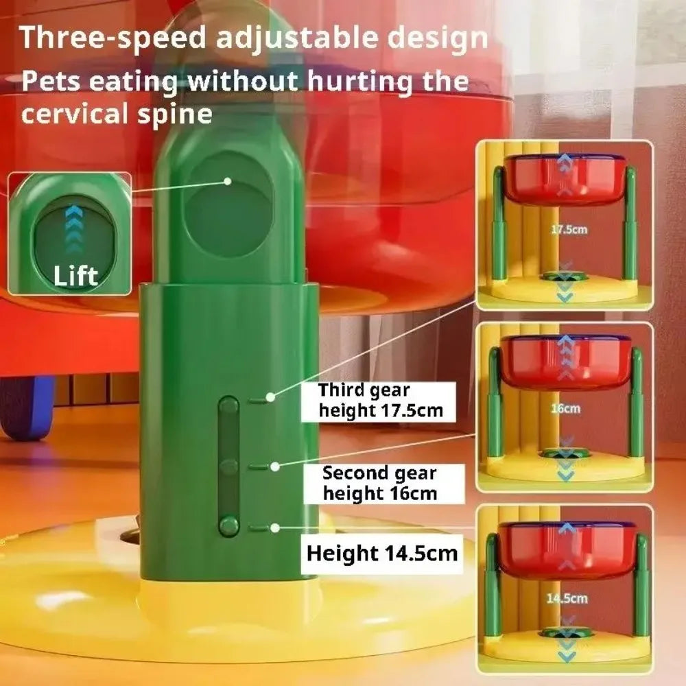 Petzrella Verstellbarer Doppelnapf – Klappbares Napf-Set
