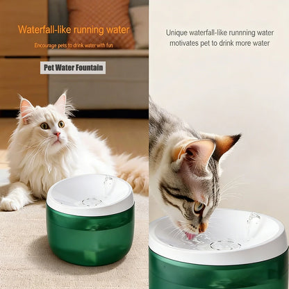 Petzrella 3L Automatic Cat Water Fountain with Filter & Quiet Pump