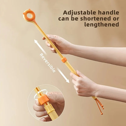 Petzrella 2-in-1 ausziehbarer Katzenkratz- und Massagestab
