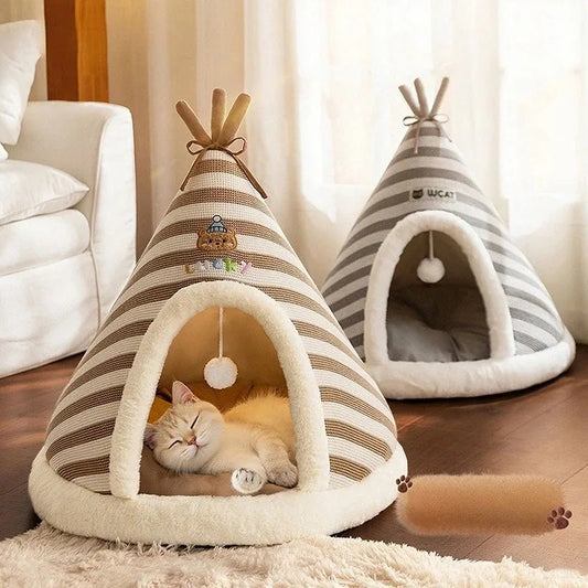 A Cozy Hideaway Where Pets Feel Safe and Relaxed