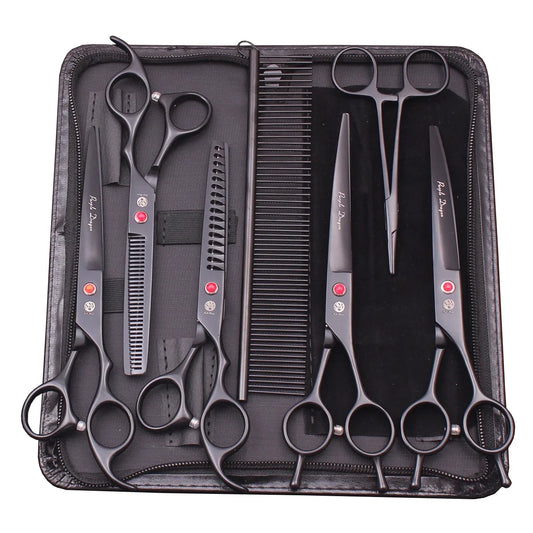 Professional Dog Grooming Scissors Set
