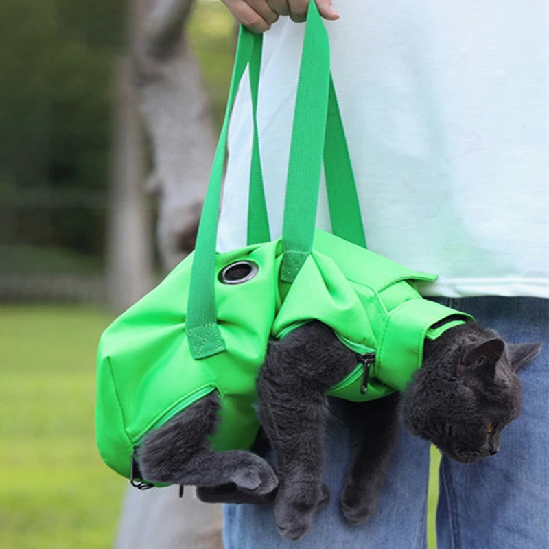 Foldable Breathable Cat Carrier Backpack