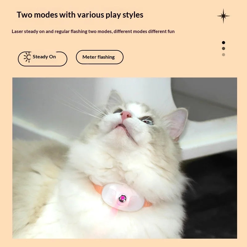 USB Rechargeable Laser Cat Toy for Interactive Play