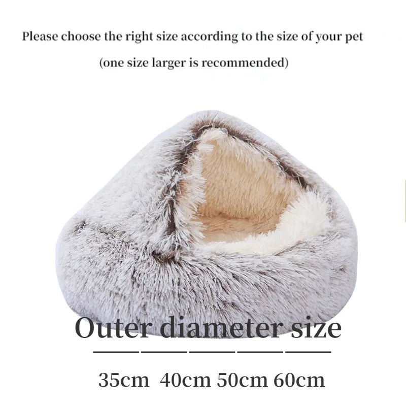 Cozy Round Pet Bed