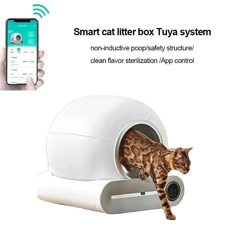 Smart Automatic Cat Litter Box