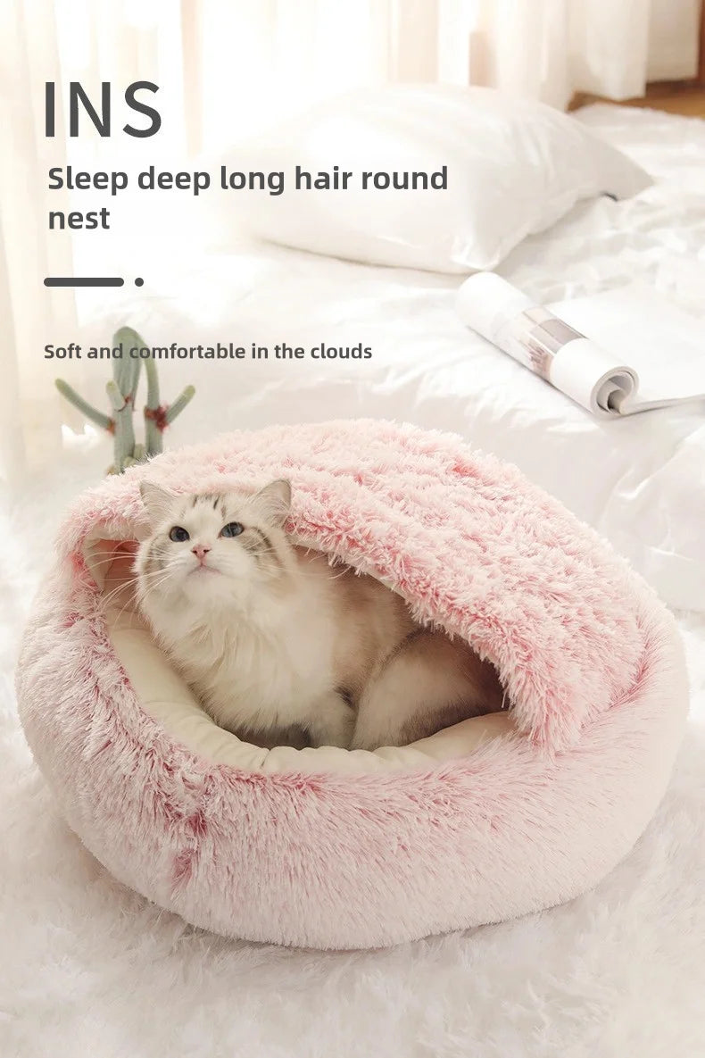 Plush Cat Bed