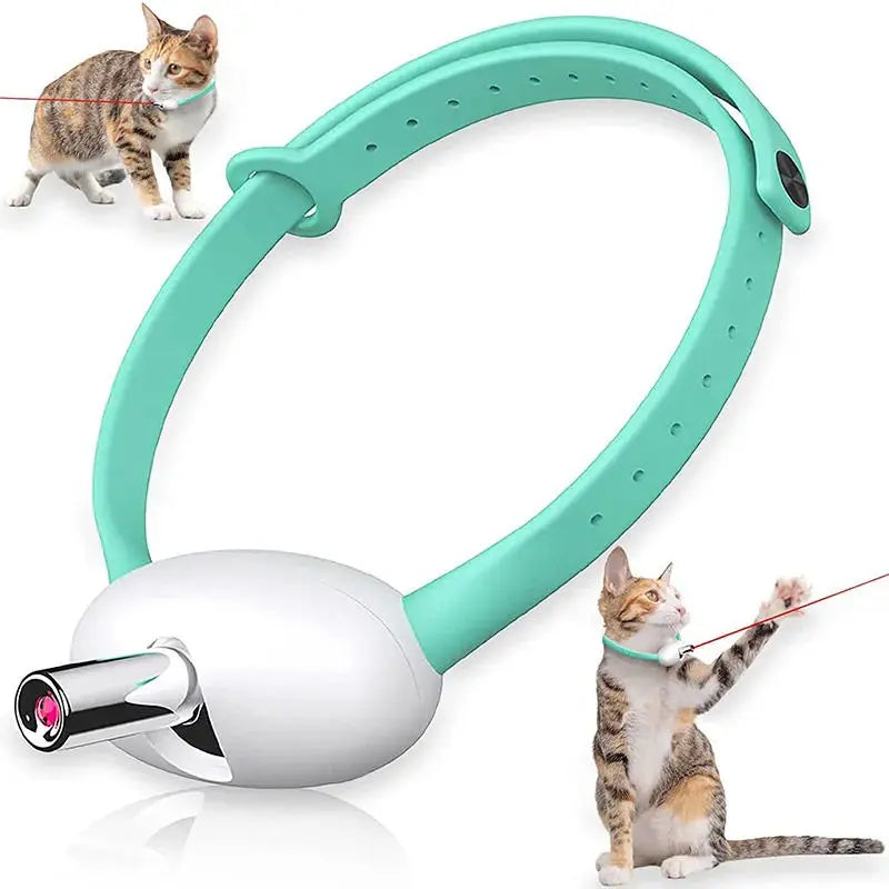 Wearable Laser Collar Toy for Cats