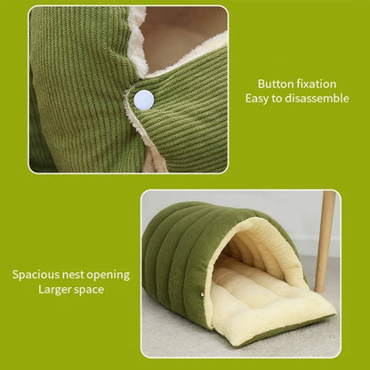 Petzrella Plüsch Kuschelkatzenbett