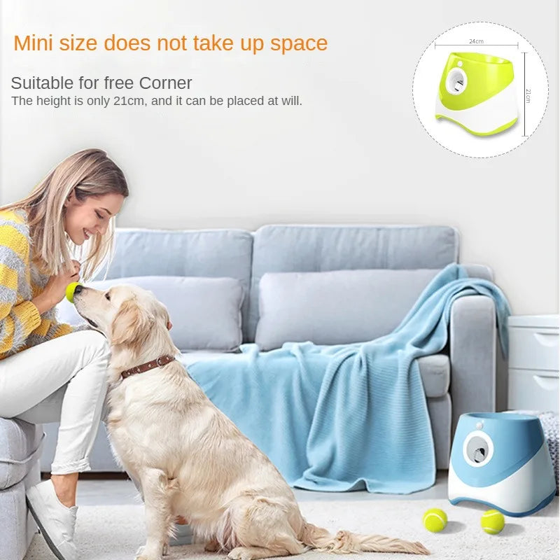 Automatic Dog Tennis Ball Launcher for Interactive Fetch Play