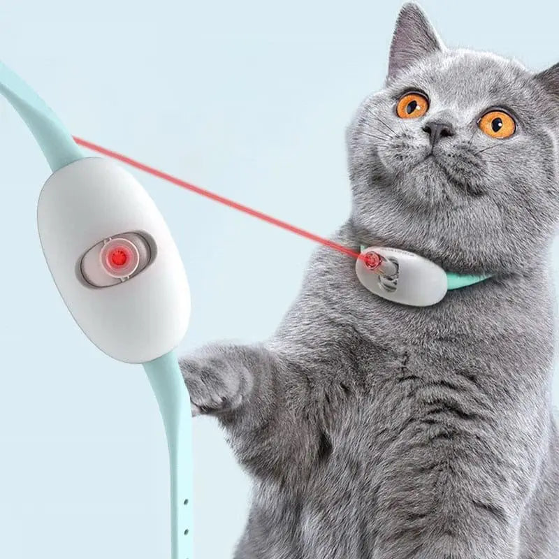 Wearable Laser Collar Toy for Cats