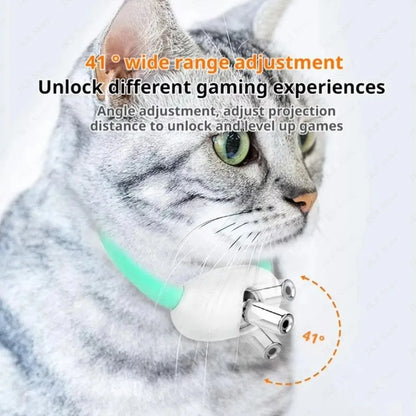 Cat Laser Collar Toy – Interactive Anti-Boredom Laser for Cats