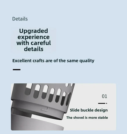 No-Touch Cat Litter Scoop – Hygienic Built-In Bag System