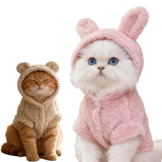 Sweet Plush Winter Pet Coat