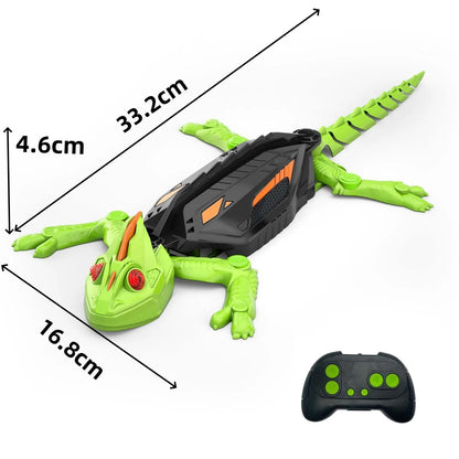 Petzrella RC Gecko Wandkletterspielzeug mit LED-Augen