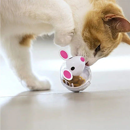 Petzrella Interaktives Slow-Feeder-
Puzzlespielzeug für Katzen & Hunde