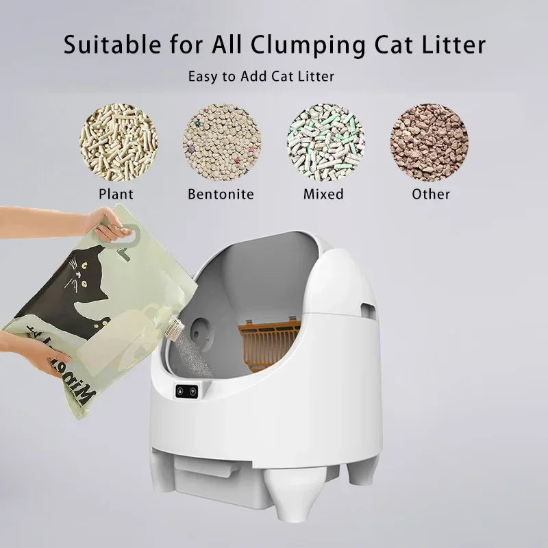Tuya Smart Automatic Self-Cleaning Cat Litter Box