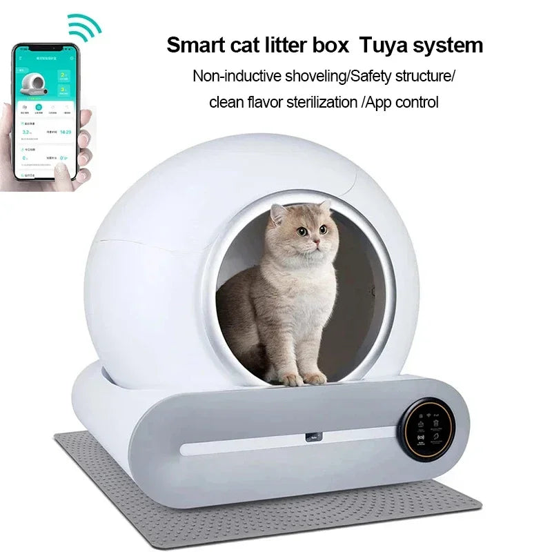 Smart Automatic Cat Litter Box