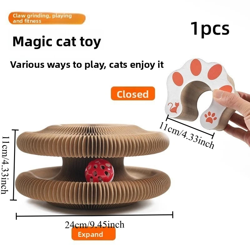 Petzrella Magic Accordion Cat Scratcher